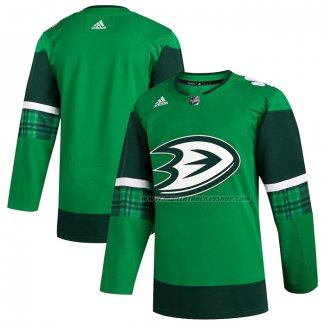 Maillot Hockey Anaheim Ducks 2023 St. Patrick's Day Authentique Vert