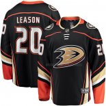 Maillot Hockey Anaheim Ducks Brett Leason Domicile Premier Breakaway Noir
