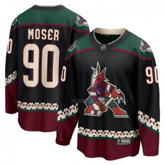 Maillot Hockey Arizona Coyotes J.j. Moser Domicile Breakaway Noir