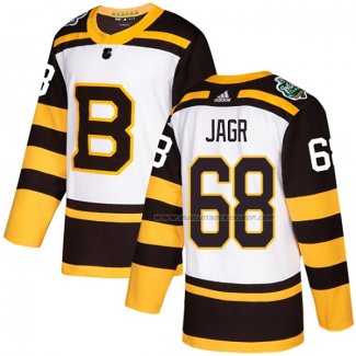 Maillot Hockey Boston Bruins Jaromir Jagr Authentique 2019 Winter Classic Blanc