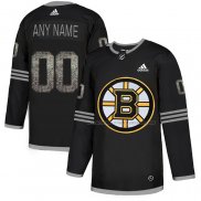 Maillot Hockey Boston Bruins Personnalise Black Shadow Noir