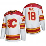 Maillot Hockey Calgary Flames James Neal 2019 Heritage Classic Authentique Blanc