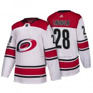 Maillot Hockey Carolina Hurricanes Elias Lindholm New Season Team Road 2018 Blanc