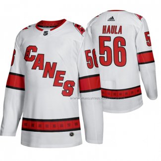 Maillot Hockey Carolina Hurricanes Erik Haula Exterieur Authentique Blanc