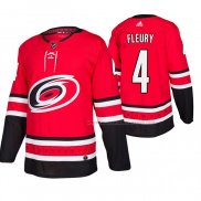 Maillot Hockey Carolina Hurricanes Haydn Fleury Domicile Authentique Rouge