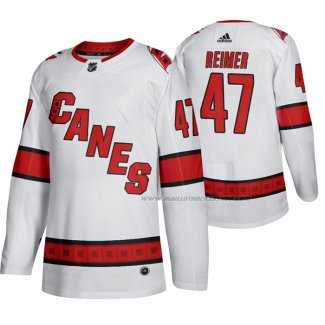 Maillot Hockey Carolina Hurricanes James Reimer Exterieur Authentique Blanc