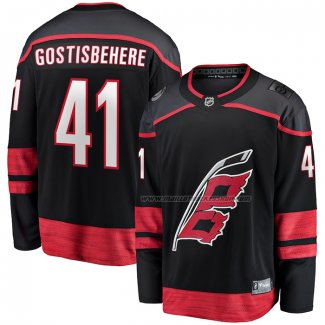 Maillot Hockey Carolina Hurricanes Shayne Gostisbehere Domicile Breakaway Noir