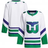 Maillot Hockey Carolina Hurricanes Whalers Primegreen Authentique Blanc