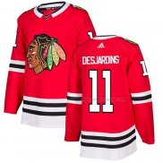 Maillot Hockey Chicago Blackhawks Andrew Desjardins Domicile Authentique Rouge