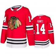 Maillot Hockey Chicago Blackhawks Chris Kunitz Domicile Rouge