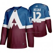 Maillot Hockey Colorado Avalanche Jayson Megna 2020 Stadium Series Bleu