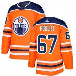 Maillot Hockey Edmonton Oilers Benoit Pouliot Domicile Authentique Orange