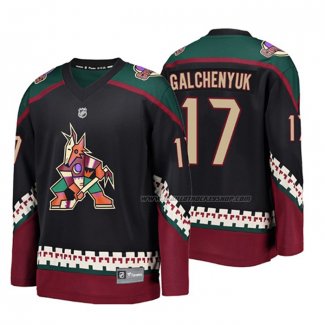 Maillot Hockey Enfant Arizona Coyotes Alex Galchenyuk Alterner Breakaway Noir