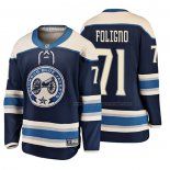 Maillot Hockey Enfant Columbus Blue Jackets Nick Foligno 2019 Alterner Breakaway Bleu