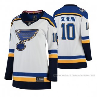 Maillot Hockey Femme 2020 All Star St. Louis Blues Brayden Schenn Exterieur Breakaway Blanc