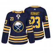 Maillot Hockey Femme Buffalo Sabres Sam Reinhart Authentique Joueur Bleu