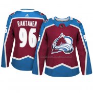 Maillot Hockey Femme Colorado Avalanche Mikko Rantanen Authentique Joueur Maroon