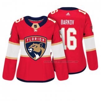 Maillot Hockey Femme Florida Panthers Aleksander Barkov Authentique Joueur Rouge