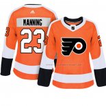 Maillot Hockey Femme Philadelphia Flyers Brandon Manning Authentique Joueur Orange