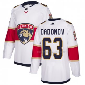 Maillot Hockey Florida Panthers Evgenii Dadonov Road Authentique Blanc