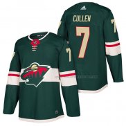 Maillot Hockey Minnesota Wild Matt Cullen Authentique Domicile 2018 Vert