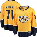 Maillot Hockey Nashville Predators Rasmus Asplund Domicile Breakaway Or