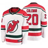Maillot Hockey New Jersey Devils Blake Coleman Alterner Breakaway Blanc