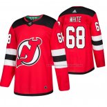Maillot Hockey New Jersey Devils Colton White Domicile Authentique Rouge