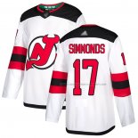 Maillot Hockey New Jersey Devils Wayne Simmonds Road Authentique Blanc