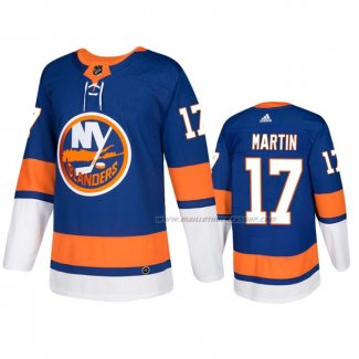 Maillot Hockey New York Islanders Matt Martin Domicile Authentique Bleu