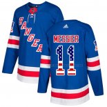 Maillot Hockey New York Rangers Messier Bleu