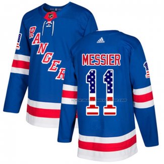 Maillot Hockey New York Rangers Messier Bleu