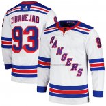 Maillot Hockey New York Rangers Mika Zibanejad Exterieur Primegreen Authentique Pro Blanc