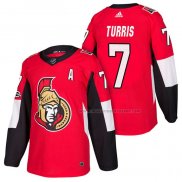 Maillot Hockey Ottawa Senators Kyle Turris Authentique Domicile 2018 Rouge