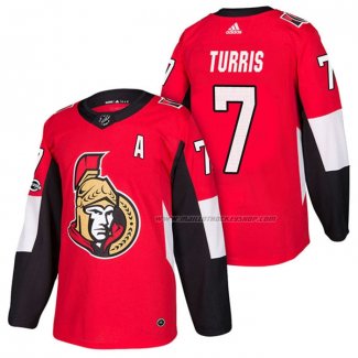 Maillot Hockey Ottawa Senators Kyle Turris Authentique Domicile 2018 Rouge