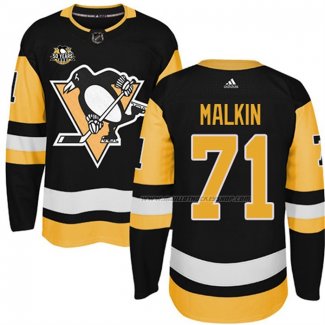 Maillot Hockey Pittsburgh Penguins Evgeni Malkin 50 Anniversary Domicile Premier Noir