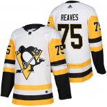 Maillot Hockey Pittsburgh Penguins Ryan Reaves Authentique Exterieur 2018 Blanc