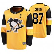 Maillot Hockey Pittsburgh Penguins Sidney Crosby Alterner Breakaway Or