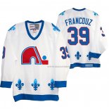 Maillot Hockey Quebec Nordiques Pavel Francouz Heritage Vintage Replica Blanc