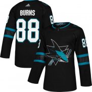 Maillot Hockey San Jose Sharks Brent Burns Alterner Authentique Noir