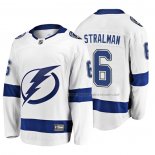 Maillot Hockey Tampa Bay Lightning Anton Stralman 2019 Exterieur Breakaway Blanc