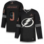 Maillot Hockey Tampa Bay Lightning Tyler Johnson 2020 USA Flag Noir