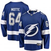 Maillot Hockey Tampa Bay Lightning Tyler Motte Domicile Premier Breakaway Bleu