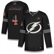 Maillot Hockey Tampa Bay Lightning Vincent Lecavalier 2020 USA Flag Noir