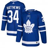Maillot Hockey Toronto Maple Leafs Auston Matthews Domicile Authentique Bleu