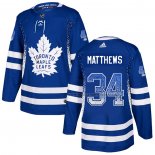 Maillot Hockey Toronto Maple Leafs Auston Matthews Drift Fashion Bleu