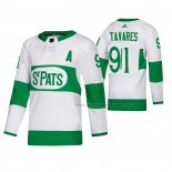 Maillot Hockey Toronto Maple Leafs John Tavares Road Blanc