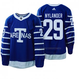 Maillot Hockey Toronto Maple Leafs William Nylander 1918 Arenas Throwback Bleu