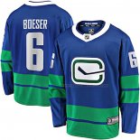 Maillot Hockey Vancouver Canucks Brock Boeser Premier Breakaway Bleu