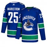 Maillot Hockey Vancouver Canucks Jacob Markstrom Domicile Bleu